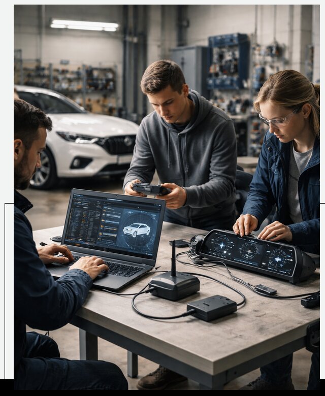 Разработка Connected Car и ПО для автопрома в Стрежевом