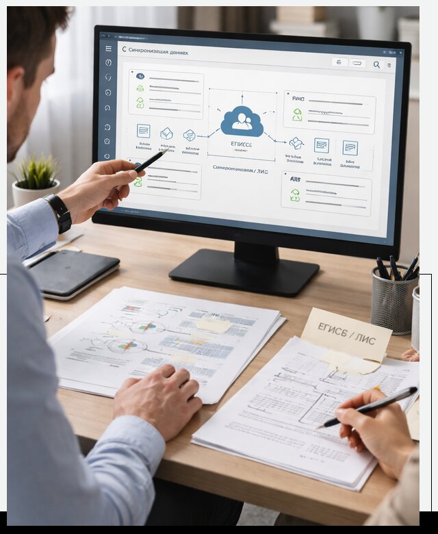 Интеграция с ЕГИСЗ и ЛИС в Стрежевом от 152925 р., АвикейСтж